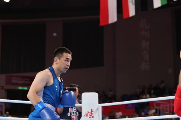 Осиё ўйинлари: Ҳасанбой Дўсматов қозоғистонлик рақибни мағлуб этди