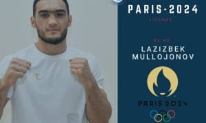 Лазизбек Мулложонов ҳам Олимпиадага йўлланмани нақд қилди