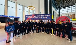 Самбочиларимиз Астанани "ёндирмоқда"