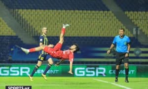 "Навбаҳор" легионери Эҳсони Паншанбе Тожикистоннинг хорижда тўп тепаётган энг яхши футболчиси, деб топилди (Фото)