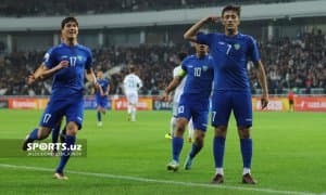 Бир киши кам бўлиб ўйнаган Ўзбекистон U20 терма жамоаси Ироқни мағлуб этиб, деярли плей-офф масаласини ҳал қилди (ФОТОГАЛЕРЕЯ)