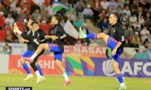 “Насаф” ва “Мохун Баган” жамоаларининг ўйинолди машғулотидан фотолавҳалар 