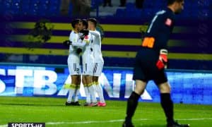 "Пахтакор" ўз майдонида йирик ҳисобда ғалаба қозонди