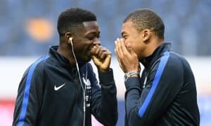Мбаппе ўзининг ўрнига олиб келинган Дембелега мурожаат қилди