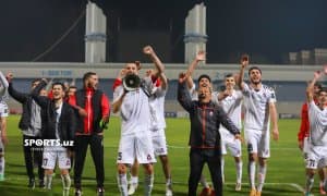 "Бургутлар" "темирйўлчилар"ни рельсдан чиқарган учрашувдан ФОТОГАЛЕРЕЯ