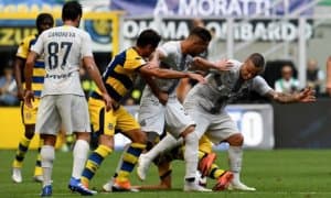 "Интер" - "Парма" 0:1 (видео)