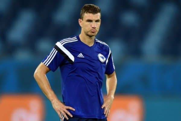 Эдин Жеко терма жамоаси рекордини такрорлади