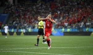 Жемаили Швейцария – Коста-Рика баҳсининг энг яхши футболчиси бўлди