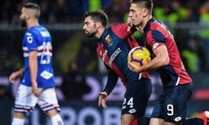 "Женоа" - "Сампдория" 1:1 (видео)