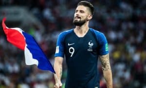 Жиру: Балким мен гол урганимда, Франция жаҳон чемпиони бўлмаслиги ҳам мумкин эди