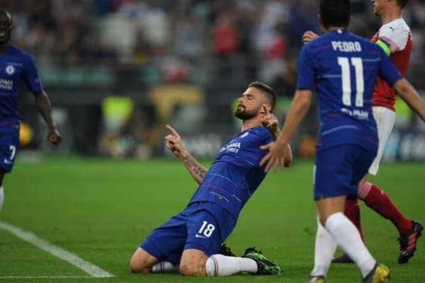 Жиру бир мавсумда еврокубокларда гол уриш бўйича француз футболчилари орасида рекорд ўрнатди