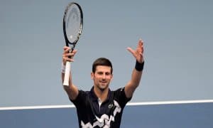 Жокович қийин ғалаба эвазига чорак финалга чиқди