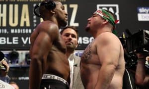 Жошуа Руисдан 9 килограмм енгил бўлиб чиқди (видео)