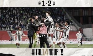 "Ювентус" 14 карра Италия Кубоги соҳиби!