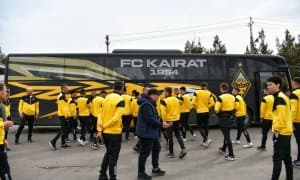 "Қайрат" жамоаси Тошкентга етиб келди (фото)