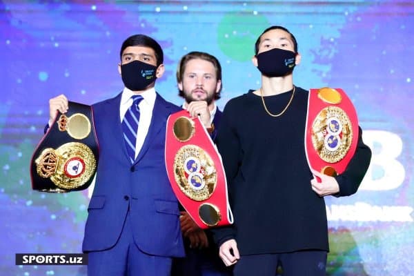 Юлдуз боксчиларимиз матбуот анжуманида иштирок этди (Фотогалерея)