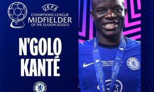 УЕФА. Ўтган мавсумнинг энг яхши ярим ҳимоячиси аниқланди