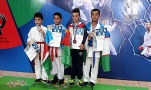 Каратэчимиз Бокудаги халқаро мусобақада совриндор бўлди