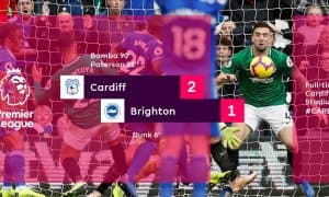 "Кардифф" - "Брайтон" 2:1 (видео)