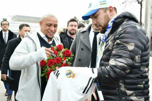 Роберто Карлос Ўзбекистонда!