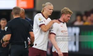 Де Брюйне узоқ муддатга сафдан чиққан. Гвардиола буни тасдиқлади!