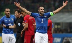 Жоржо Кьеллини: Италия терма жамоаси тўғри йўлдан бормоқда