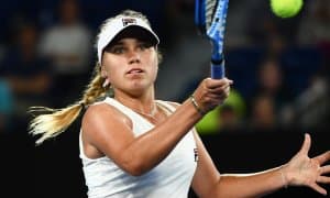  София Кенин финалдаги рақибини кутмоқда