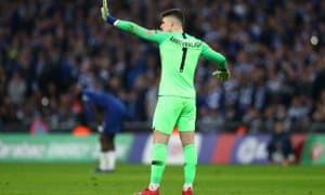 "Челси" футболчилари Кепа билан келишиб олишди