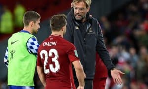 Клопп Шакирининг агенти билан футболчининг келажаги ҳақида гаплашиб олди