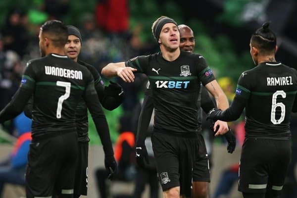 "Краснодар" - "Акхисар" 2:1 (видео)