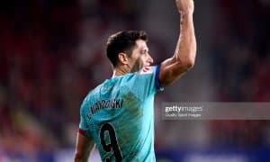 Левандовски "Барселона" сафида юбилей ўйинини ўтказди