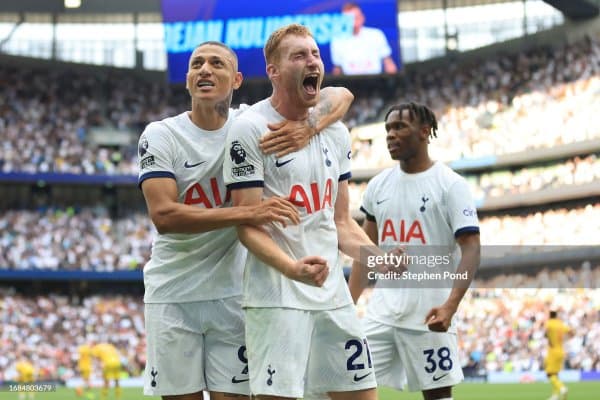 АПЛ. Мана сизга камбэк! "Тоттенхэм" сўнгги дақиқаларда иккита гол уриб, ғалабани илиб кетди 