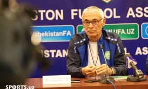 Эктор Купер: Германияда ўйнаётган футболчимизни ҳам кузатиб бормоқдамиз