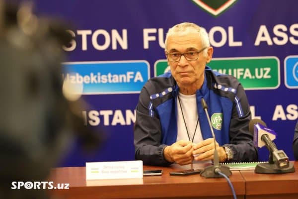 Эктор Купер: Германияда ўйнаётган футболчимизни ҳам кузатиб бормоқдамиз