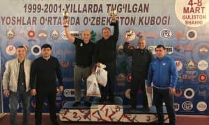 Юнон-рум кураши бўйича Ўзбекистон кубогида андижонликлар ғолиб бўлишди