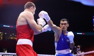 Ўзбекистонлик боксчининг финалдаги жангини ЖОНЛИ ЭФИРда томоша қилинг (Видеотрансляция)