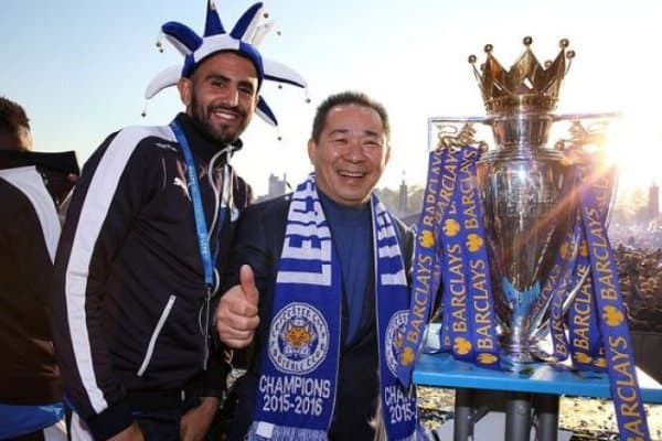 Маxрез "Тоттенхэм"га урган голини "Лестер"нинг марҳум хўжайини хотирасига бағишлади (ФОТО)