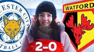 "Лестер" - "Уотфорд" 2:0 (видео)
