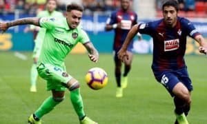 "Эйбар" - "Леванте" 4:4 (видео)