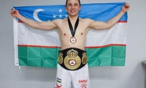 Исроил Мадримов Тошкентда бўлиб ўтадиган жанги олдидан антидопинг тестини топширди 