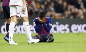 "Барселона"нинг бразилиялик футболчиси жароҳат олди