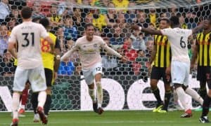 "Уотфорд" - "Манчестер Юнайтед" 1:2 (видео)