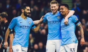 "Манчестер Сити" - "Бёрнли" 5:0 (видео)