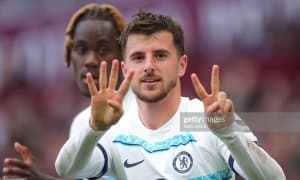 "Челси" меҳмонда Маунтнинг дубли эвазига "Астон Вилла"ни мағлуб этди