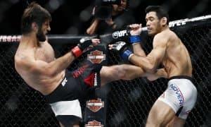 UFC Fight Night 168: Зубайра Тухугов нокаут эвазига ғалаба қозонди ва қолган натижалар