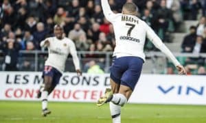 "Сент-Этьен" - ПСЖ 0:1 (видео)