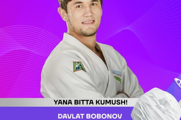 Осиё ўйинлари. Давлат Бобонов финалда қирғизистонлик рақибига ютқазиб, кумуш медал билан чекланди