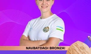 Даря Латишева Осиё ўйинларининг икки карра совриндори!