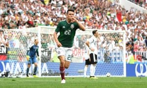  Ирвинг Лосано Германия – Мексика учрашувининг энг яхши футболчиси деб топилди