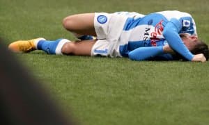 "Наполи" етакчиси жароҳат олди